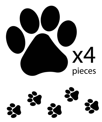 Paws Decal