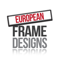 European Sized Number Plate Frames