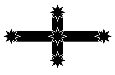 Eureka Flag Decal